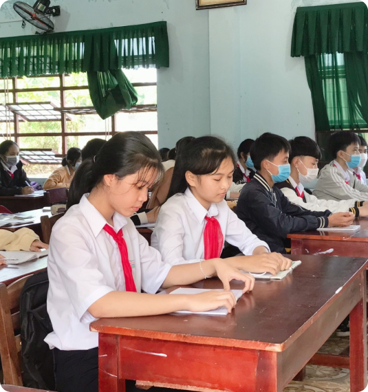 students in classroom