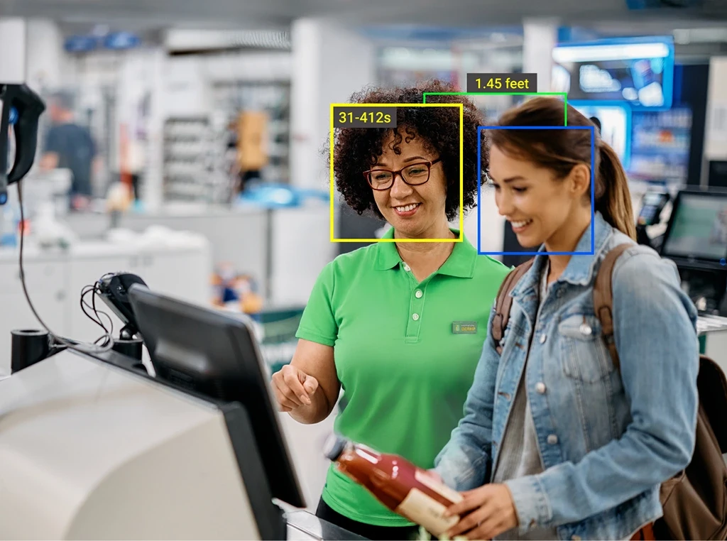 Customer and employee engagement at cashier