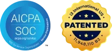 soc2 and patented badge