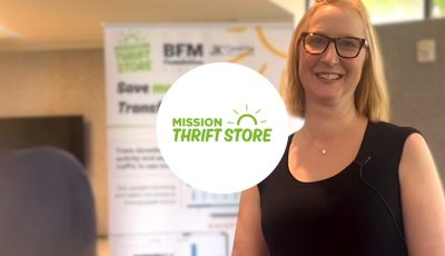 Yvonne Simms from Mission Thrift