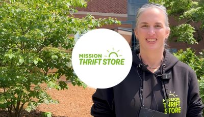 Rochelle Schamehorn from Mission Thrift